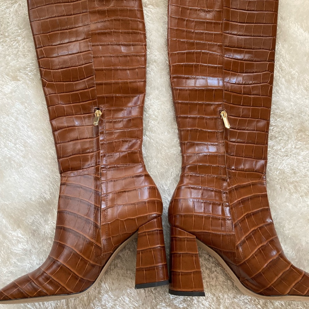 Gorgeous Sam Edelman brown knee-high boots
